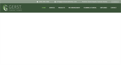 Desktop Screenshot of gerstfuneralhomes.com