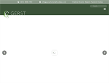 Tablet Screenshot of gerstfuneralhomes.com